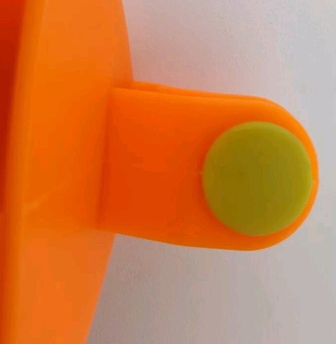 ✅🚨Set-4 Dip Clip Bowls Holders Plastic Green Yellow Orange Pink Bowl👀📸SEE📏📸 - Picture 12 of 14