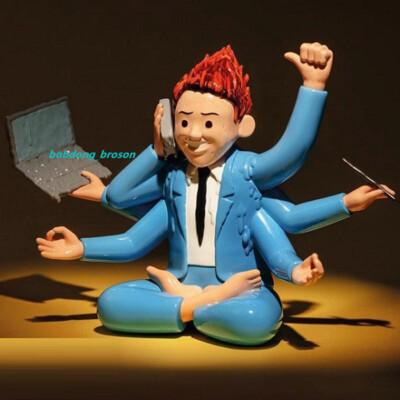 DDT STORE YOGAWORK By JOAN CORNELLA PVC VINYL Designer H13CM