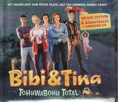 BIBI & TINA Tohuwabohu total - DELUXE EDITION 2 CD original Soundtrack & Karaoke