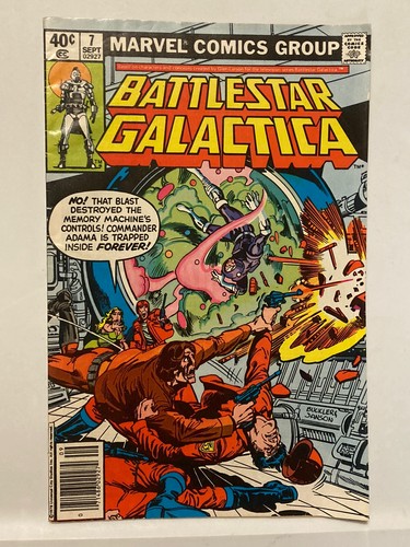 BATTLESTAR GALACTICA #7 Comic Book- Marvel Bronze Age Comic 1979 | eBay