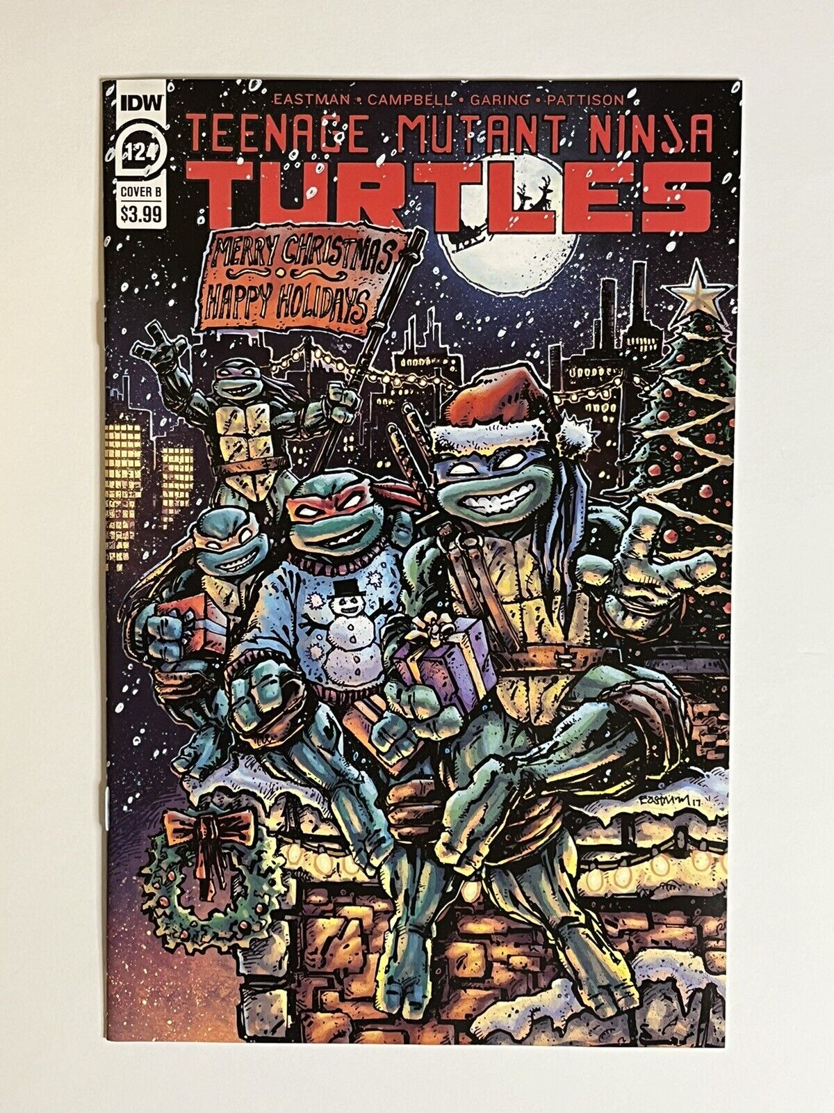 Teenage Mutant Ninja Turtles # 124 Eastman Cover B (2021, IDW) 1st Punk Frogs