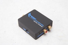 Digital To Analog Audio Converter SPDIF Coaxial to RCA Headphones A41b