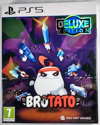 BROTATO Deluxe Edition Brand New PLAYSTATION 5 PS5 Game EU Release