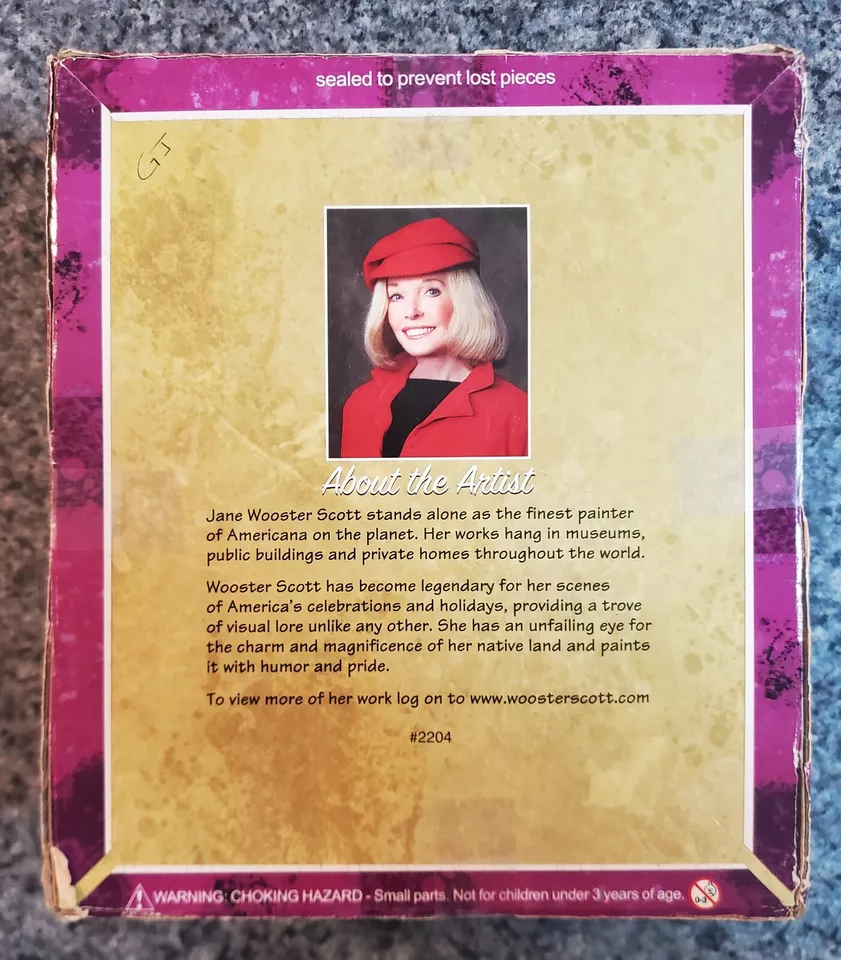 HTF Jane Wooster Scott DOWN THE GARDEN PATH 300 piece puzzle COMPLETE - Image 2 of 4