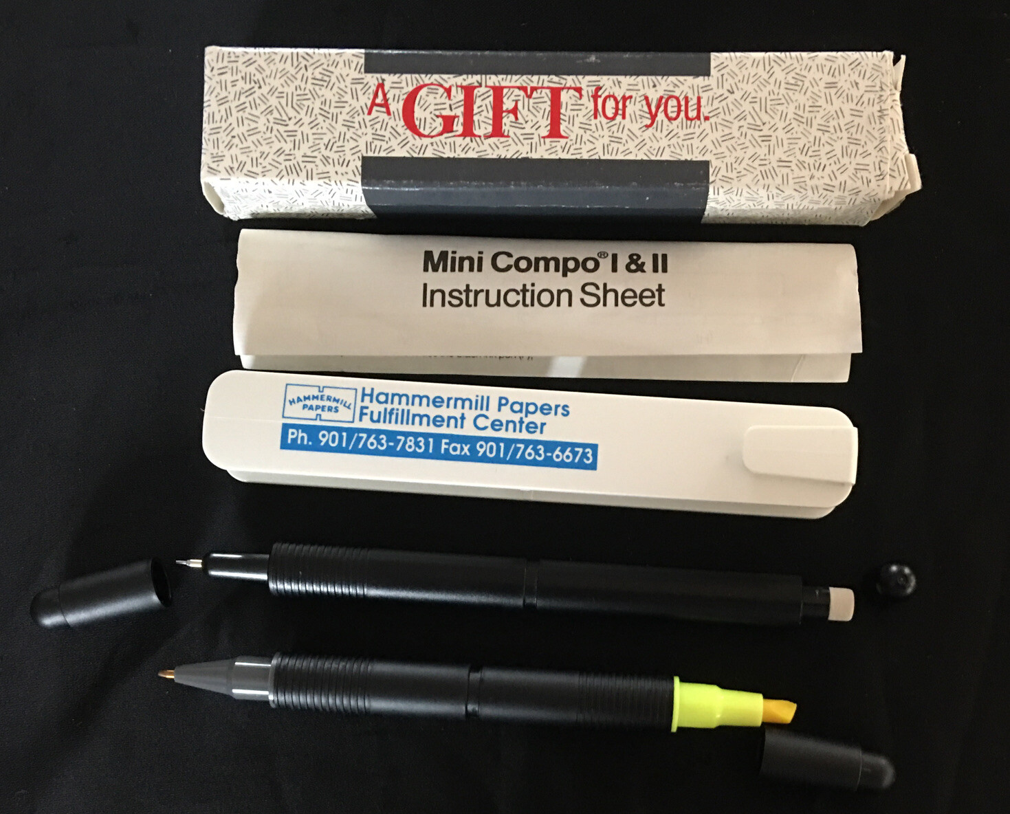 Unique Faber-Castell Pen / Highlighter & Pencil Set | Hammermill Papers | NIB