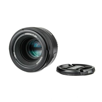YONGNUO YN50mm F1.8 Prime Lens Large Aperture Auto Manual Focus AF MF for Nikon