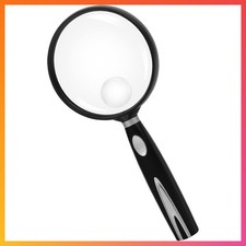 Handheld Reading Magnifier, 10X Magnifier, 75...