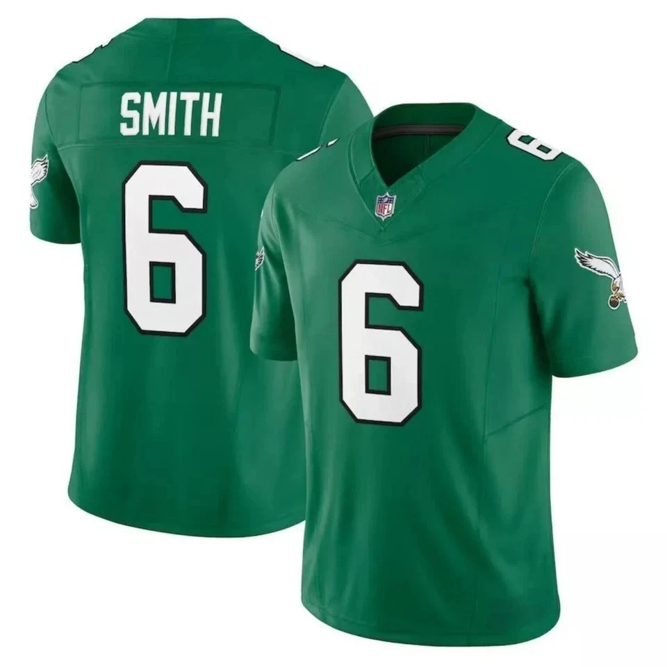 Men's  Eagless #6 DeVonta Smith  Jersey All Stitched Jersey