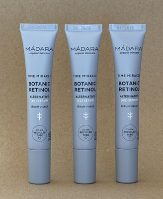 MADARA Time Miracle Botanic Retinol Serum - 3x 15ml