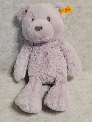Steiff Soft Cuddly Friends Bearzy Teddy Bear Plush Lilac Purple 11'' EAN 241529