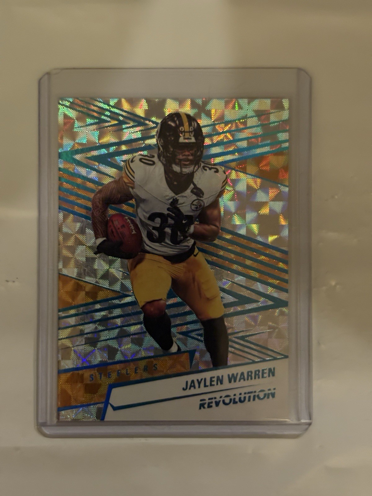 1/1!! 2025 Panini Revolution - Jaylen Warren #66 Kaleido 1/1