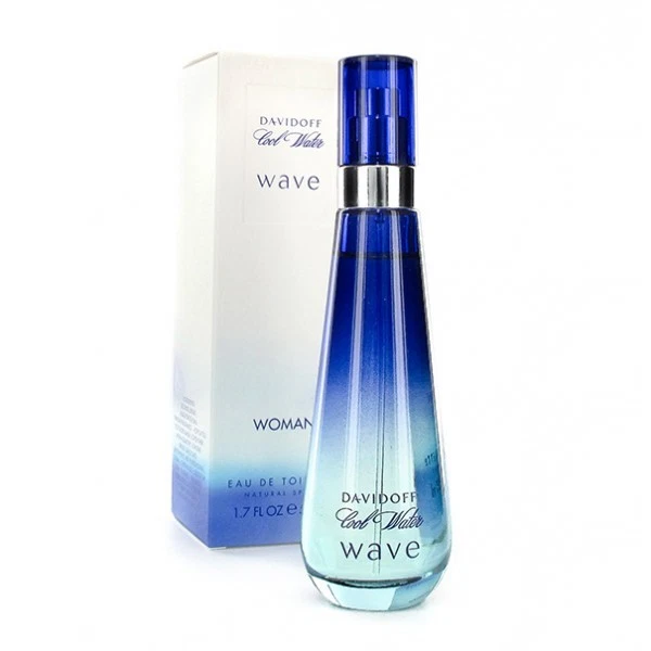 Davidoff Cool Water Wave Woman 50ml Eau De Toilette EDT NEW NEU