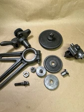 South Bend 9 Model A Reverse Lever Assem Micrometer stop Banjo & gears etc  9A