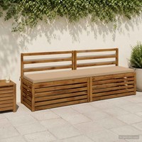Bankkissen Soest 100 % Polyester Sand 180 X 40 X 5 Cm
