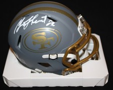 Garrison Hearst signed Slate Mini Helmet, 49ers, Beckett BAS 3W322734