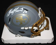 Garrison Hearst signed Slate Mini Helmet, 49ers, Beckett BAS 3W322734