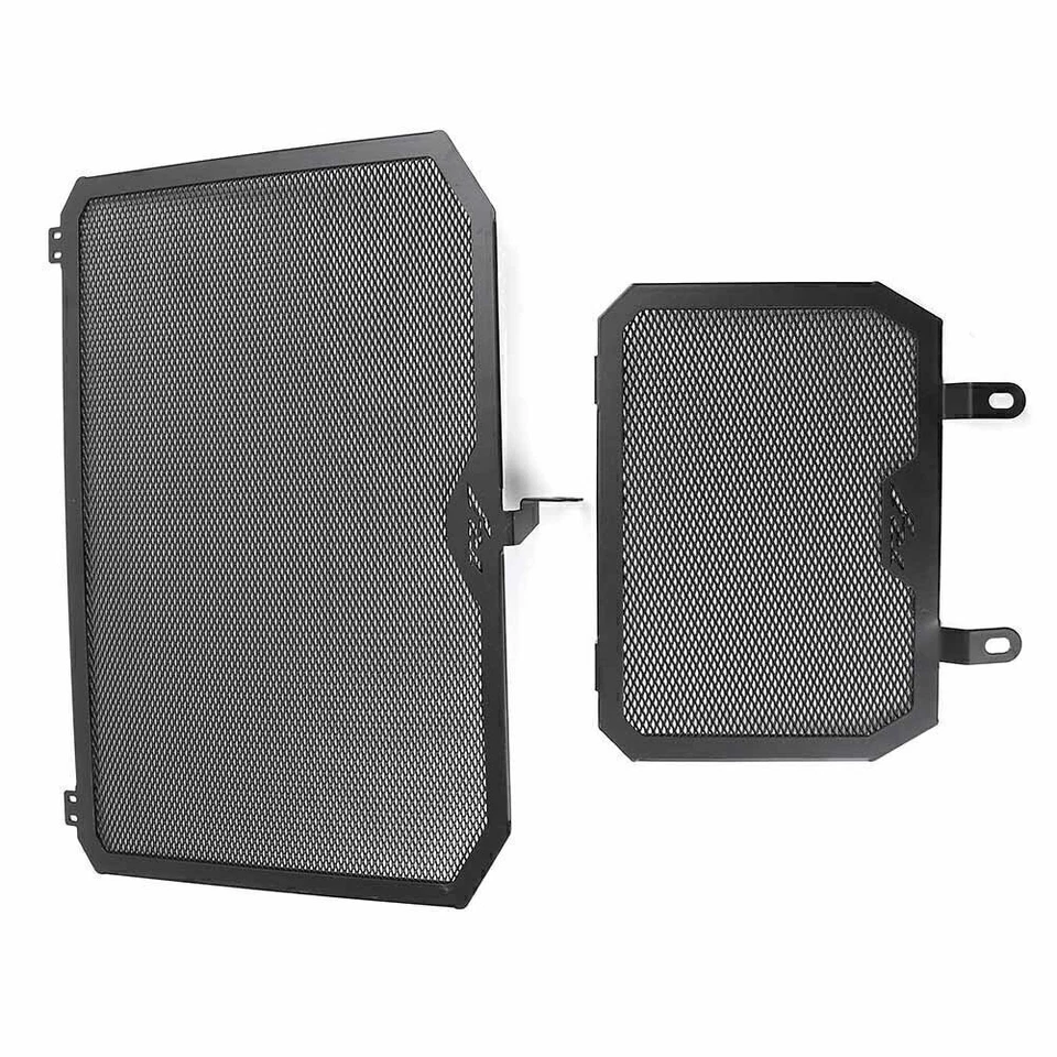 Cubierta protectora de parrilla para enfriador de aceite 2 piezas para Yamaha YZF-R1 2015-2022 2016 2017 Foto 2 de 4