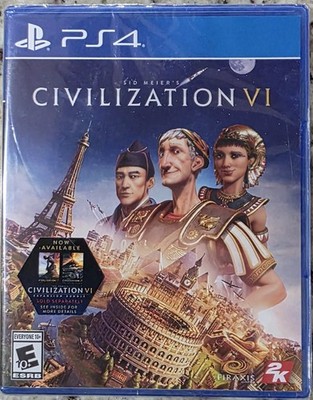 Sid Meiers Civilization VI PS4 (Playstation 4) Videogame. Brand New