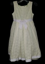 Jenny  Me Lined Sleeveless Belted Party Dress Girls Size 5 Special Occasion