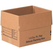 25 Boxes 16x12x12" Deluxe Packing Shipping Boxes ECT-32 Brown Packing Cartons