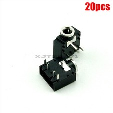 20Pcs Stereo Socket Headphones Jack 5Pin 3.5MM 3F07 Pcb Mount Connectors Ic N eu
