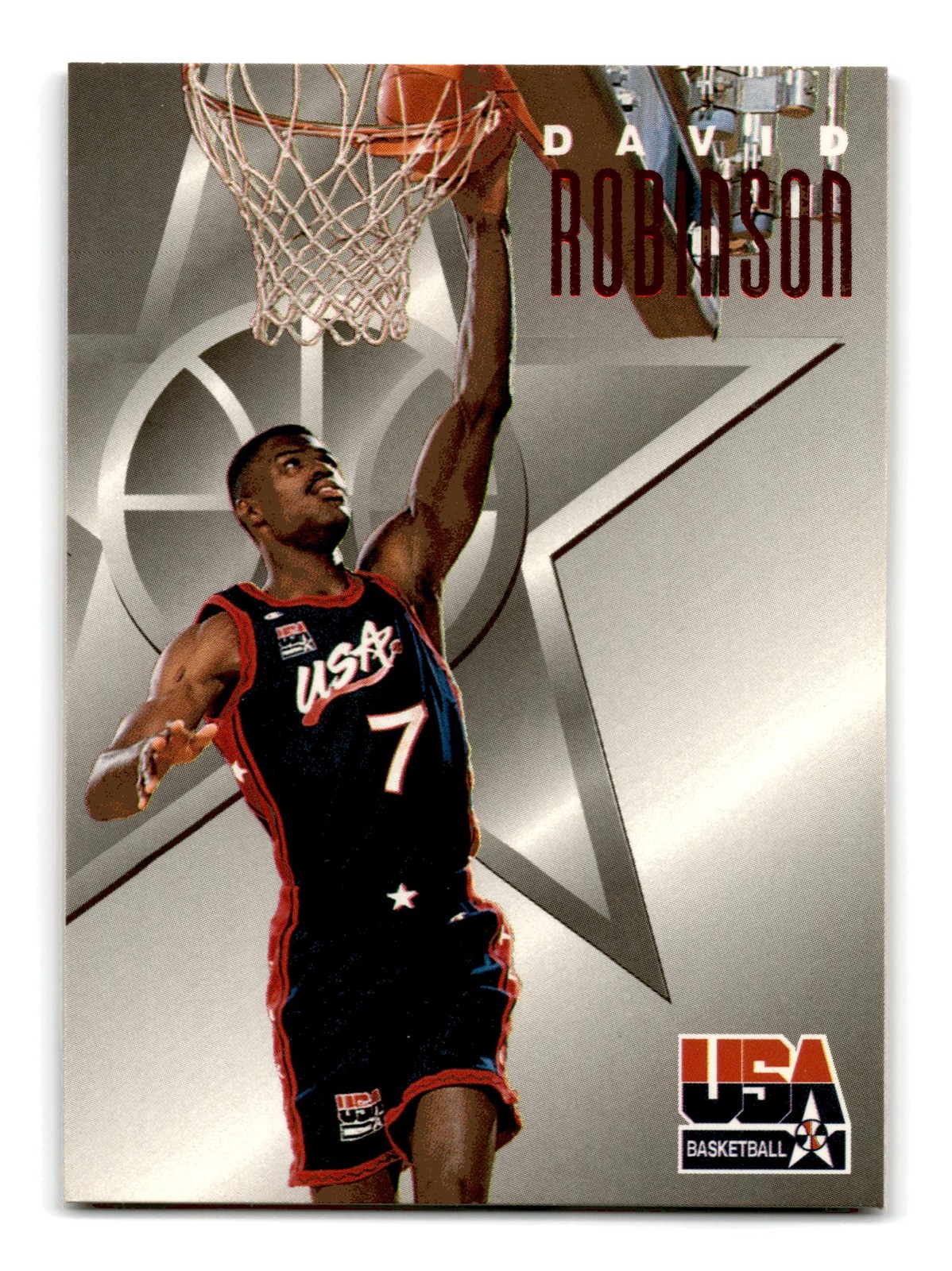 David Robinson 1996 SkyBox Texaco USA #10 USA NM-MINT