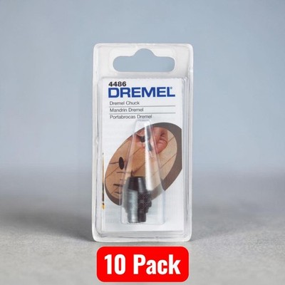 10 Dremel 1-1/2 in. L Steel Chuck 10pk SKU: 2104495 MFR: 4486