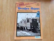Preußen-Report - Band 10 / Elektrolokomotiven und Elektrotriebwagen  **RAR**
