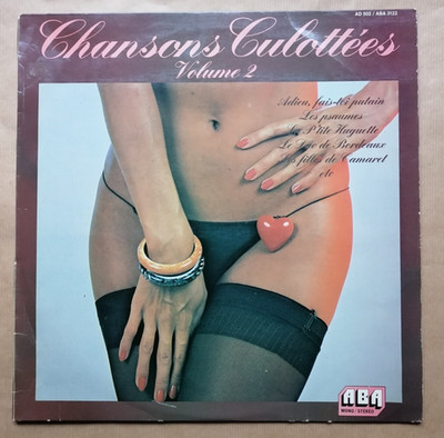 Chansons Oelletiert Band 2 LP 33T Aba 3122 Finger IN L' Esel Laguens Sexy Cover
