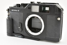  Near MINT w/Grip Voigtlander BESSA R Black Rangefinder Film Camera From Japan