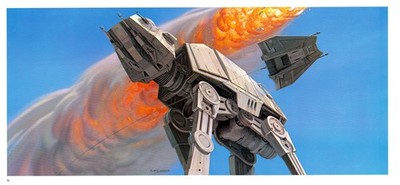 Star Wars episode v the empire strikes back ralph Custom Gaming Mat Desk 2655