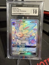 Sylveon Gx SV76/SV94 Shiny Vault Holo Hidden Fates Pokemon CGC 10 Gem Mint on eBay