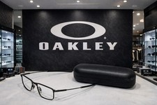 Oakley Socket Ti OX5019-0256 Pewter Titanium Eyeglasses Frames w/ Case