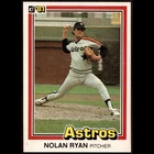 NOLAN RYAN 1981 Donruss #260 Houston Astros HoF Vintage Baseball Card