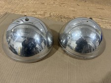 Pair Of Original Stainless Steel Headlights For 1930-1931 Model A Ford-free Ship