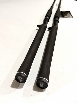 - LOT OF 2 Rods - ABU GARCIA Ambassadeur 8 6  TELESCOPIC Casting Fishing Poles