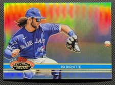 2021 Topps Stadium Club Chrome - 1991 Stadium Club Design Variation Bo Bichette