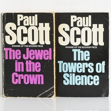 PAUL SCOTT The Jewel in the Crown + The Towers of Silence (The Raj Quartet 1,3)