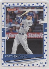 2020 Donruss Nickname Variation Independence Day Cody Bellinger (Cody Love) 4r2