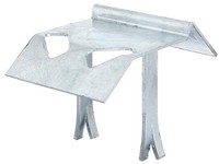 AuflaufstüTze 125 X 47 Mm Feuerverzinkt Alberts 210939 Zum Einschlagen