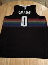 Christian Braun Denver Nuggets Autographed Jersey JSA Certified