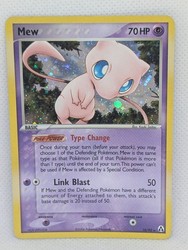 Mew 10/92 Legend Maker Holo Rare