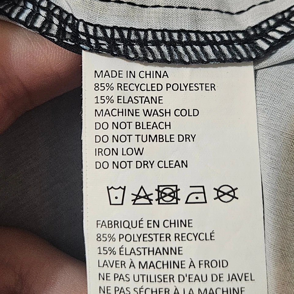 Prana M3HSEA116 Men's Blue High Seas Board Shorts Size 36 x 9 - Image 4 of 4