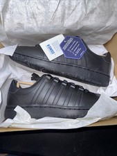 K-Swiss Classic Vn Lace Up Womens Black Sneakers Casual Shoes 97321-001 Size 7