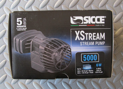 SICCE XSTREAM 5000 Wave Maker Flow Pump 1320 GPH
