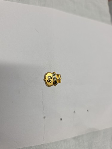 philips 66 oil gas Station 10 Year Service Employee 10k Solid Gold Pin 