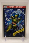 Wolverine 1990 MARVEL Universe Impel Comic Card Super-Heroes #23 X-Men Rare VTG