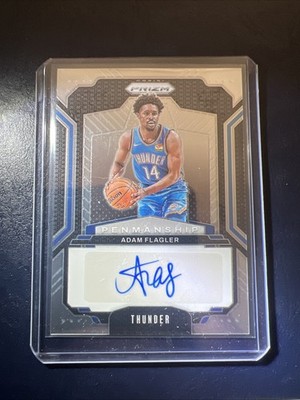 2024-25 Panini Adam Flagler Auto PNM-AFG Penmanship OKC Thunder