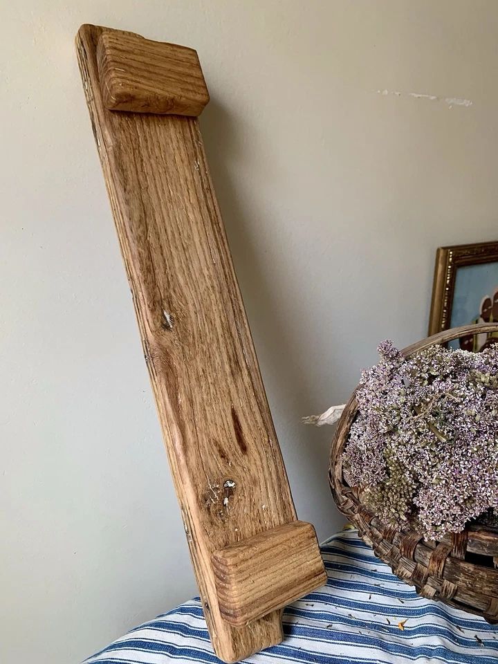 Primitive Antique Style Carved Dough Bowl With Feet Rustic Trencher Small Trough - Image 4 of 4