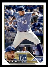 2023 Topps #251 Max Castillo Rookie  Kansas City Royals